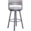Amisco Link Swivel Barstool