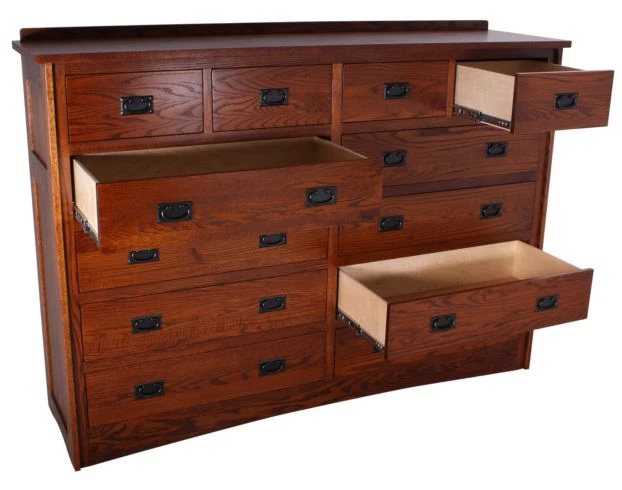 Daniel's Amish New Mission Double Dresser 2 Daniel's Amish New Mission Double Dresser - Image 2