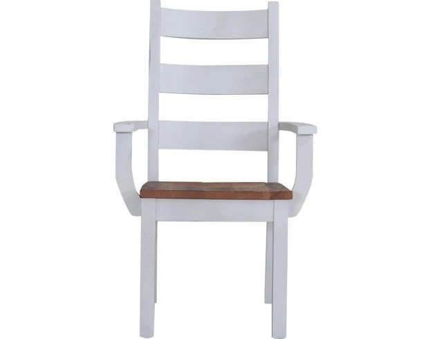 Daniel's Amish Reclaimed Two-Tone Dining Arm Chair 1 Daniel's Amish Reclaimed Two-Tone Dining Arm Chair