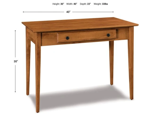 Archbold Furniture Shaker Desk 2 Archbold Furniture Shaker Desk - Image 2