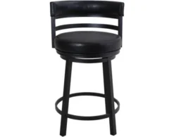 Armen Living Madrid Swivel Barstool