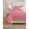 Ashley Loomis Fuchsia 2-Piece Twin Comforter Set