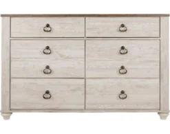 Ashley Willowton White Dresser