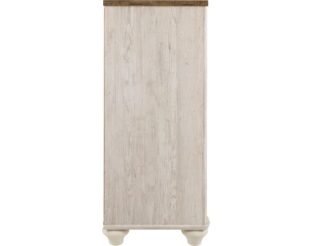 Ashley Willowton White Dresser 4 Ashley Willowton White Dresser - Image 4