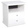 Ashley Bostwick Shoals White Nightstand