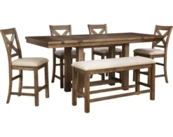 Ashley Moriville 6-Piece Counter Set