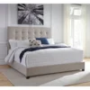 Ashley King Upholstered Bed