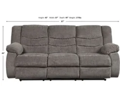 Ashley Tulen Reclining Sofa -Ashley ASHY342134 X