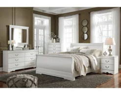 Ashley Anarasia 4-Piece Queen Sleigh Bedroom Set