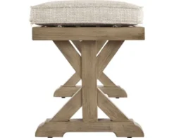 Ashley Beachcroft Outdoor Bench With Cushion 11 Ashley Beachcroft Outdoor Bench With Cushion -Ashley ASHY390866 C