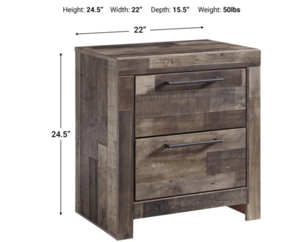 Ashley Derekson Nightstand 4 Ashley Derekson Nightstand - Image 4