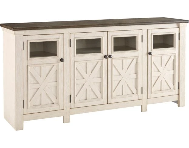 Ashley Bolanburg White TV Stand 1 Ashley Bolanburg White TV Stand