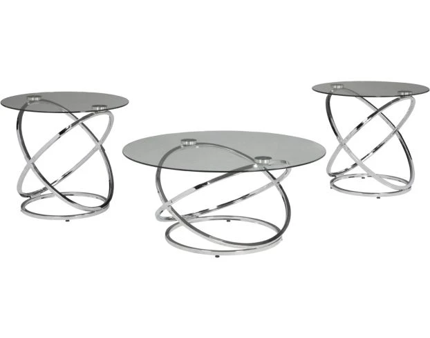 Ashley Hollynyx Coffee Table & 2 End Tables 1 Ashley Hollynyx Coffee Table & 2 End Tables