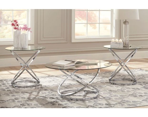 Ashley Hollynyx Coffee Table & 2 End Tables 2 Ashley Hollynyx Coffee Table & 2 End Tables - Image 2