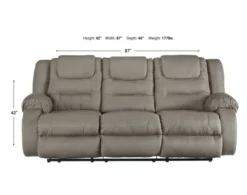 Ashley McCade Reclining Sofa -Ashley ASHY459572 X