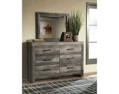 Ashley Wynnlow Dresser With Mirror -Ashley ASHY462812 C