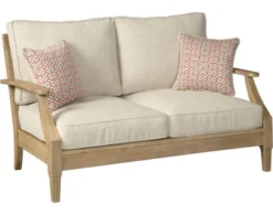 Ashley Clare View Loveseat With Pillows