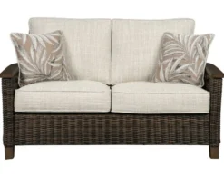 Ashley Paradise Trail Loveseat With Pillows