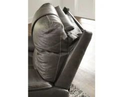 Ashley Wurstrow Gray Power Leather Recliner -Ashley ASHY469738 C