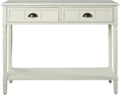 Ashley Goverton White Console Table