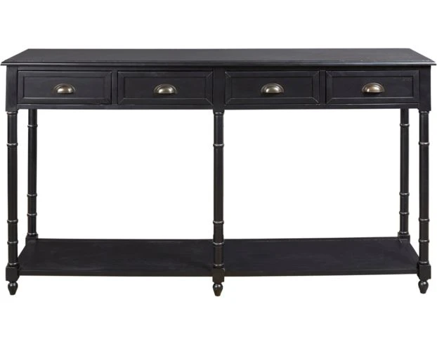 Ashley Eirdale Black Console Table 1 Ashley Eirdale Black Console Table