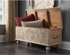 Ashley Fossil Ridge Storage Bench 5 Ashley Fossil Ridge Storage Bench -Ashley ASHY470949 C