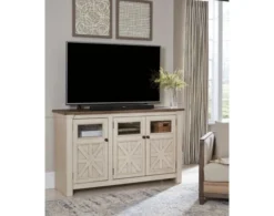 Ashley Bolanburg Large TV Stand 5 Ashley Bolanburg Large TV Stand -Ashley ASHY522828 C