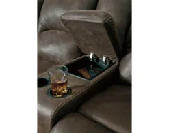 Ashley Tambo Brown 2-Piece Reclining Sectional -Ashley ASHY523144 C