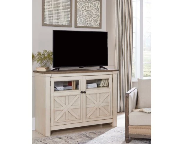 Ashley Bolanburg Medium TV Stand 2 Ashley Bolanburg Medium TV Stand - Image 2