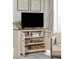 Ashley Bolanburg Medium TV Stand 5 Ashley Bolanburg Medium TV Stand -Ashley ASHY523341 C