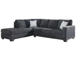 Ashley Altari Slate 2-Piece Sectional With Left Chaise