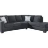 Ashley Altari Slate 2-Piece Sectional With Right Chaise