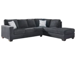 Ashley Altari Slate 2-Piece Sectional With Right Chaise