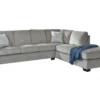 Ashley Altari Alloy 2-Piece Sectional With Right Chaise