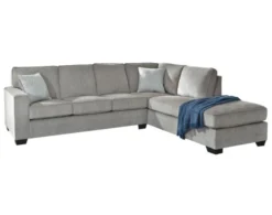 Ashley Altari Alloy 2-Piece Sectional With Right Chaise