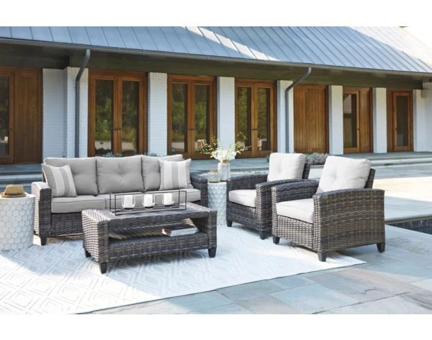 Ashley Clover Brooke 4-Piece Patio Set 2 Ashley Clover Brooke 4-Piece Patio Set - Image 2