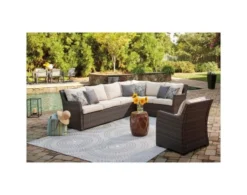 Ashley Easy Isle 2-Piece Sectional With Chair -Ashley ASHY533155 E