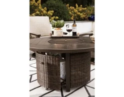 Ashley Paradise Round Fire Pit -Ashley ASHY533297 C