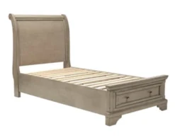 Ashley Lettner Twin Sleigh Storage Bed