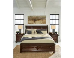 Ashley Porter 4-Piece Queen Storage Bedroom Set -Ashley ASHY548333 C