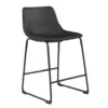 Ashley Centiar Black Counter Stool
