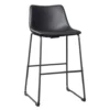 Ashley Centiar Black Barstool
