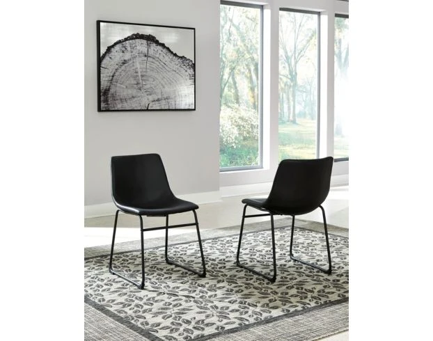 Ashley Centiar Black Dining Chair 2 Ashley Centiar Black Dining Chair - Image 2
