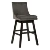Ashley Tallenger Dark Gray Swivel Barstool