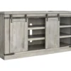 Ashley Carynhurst 60-Inch White Media Console