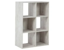 Ashley Paxberry Whitewash Six Cube Organizer