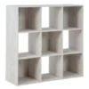 Ashley Paxberry Whitewash Nine Cube Organizer