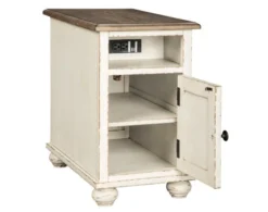 Ashley Realyn Chairside Table W/ Power Port 6 Ashley Realyn Chairside Table W/ Power Port -Ashley ASHY576006 C