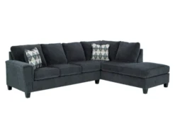 Ashley Abinger Smoke 2-Piece Sectional With Right-Facing