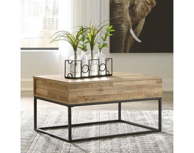 Ashley Gerdanet Lift-Top Coffee Table 2 Ashley Gerdanet Lift-Top Coffee Table - Image 2